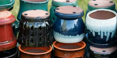 Ceramic planters