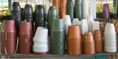 Plastic planters